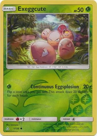 Ultra Prism Exeggcute #1/156 reverse holo